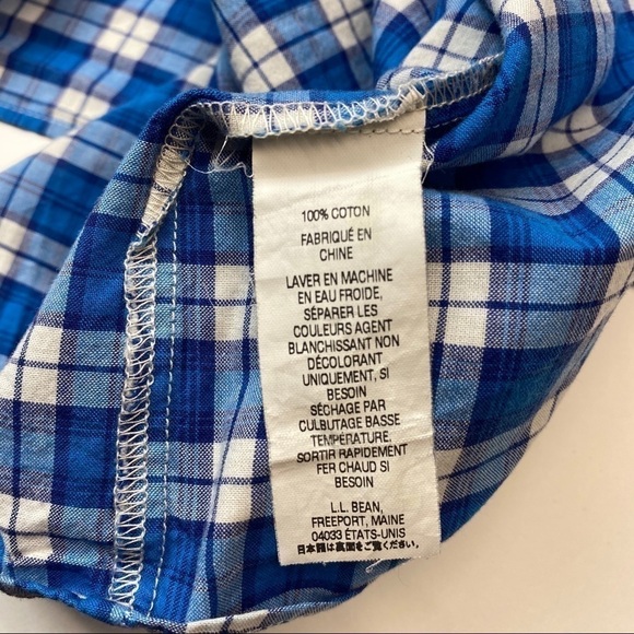L L BEAN XL-TALL CASUAL BUTTON DOWN - Picture 4 of 5